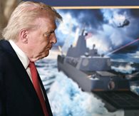 Trumps Golden Fleet Battleship Faces Rough Seas