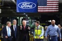 Trump Touts Manufacturing on Michigan Ford Factory Tour