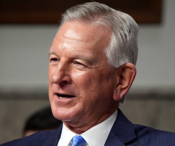 Sen. Tuberville to Newsmax: Brown Shooting News Lag Shows Blue City Failures