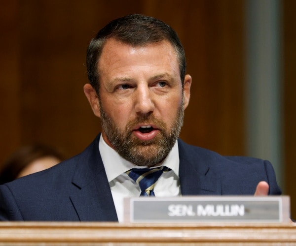 Sen. Markwayne Mullin to Newsmax: ‘They All Voted to Tax You’