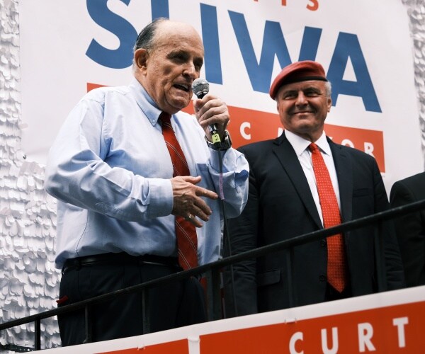 Giuliani to Newsmax: Don’t Count Sliwa Out
