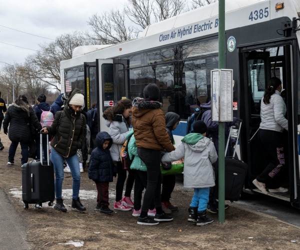With No Fed Fix‚ Migrant Influx Squeezing Big U&period;S&period; Cities