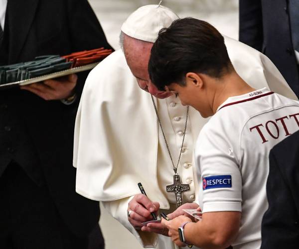 Bourbon Bottles Signed by Pope Raise Thousands for Charity