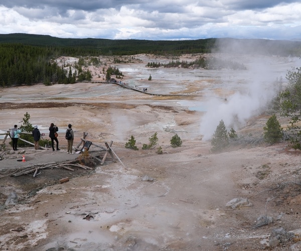 Muddy Eruption at Yellowstone's Black Diamond Pool Captured on Video