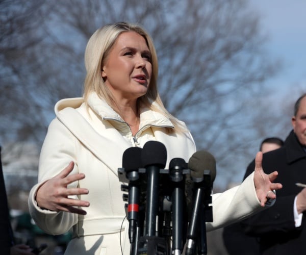 Leavitt: Iran Talks on Track After Drone Shot Down