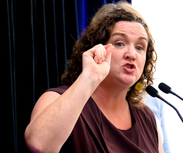 Dem Rep&period; Porter Stands by Claim Senate Race 'Rigged by Billionaires'