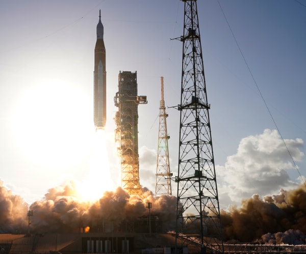 Artemis II Astronauts Bound for Moon