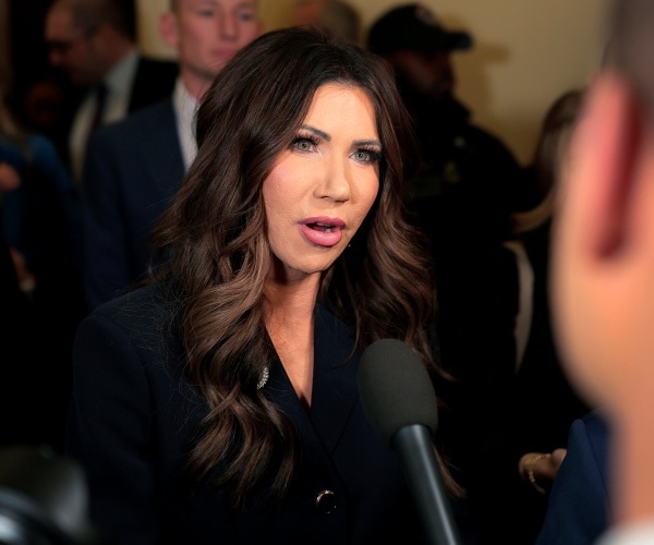 Noem to Criminals: 'You Can Run But You Can't Hide'