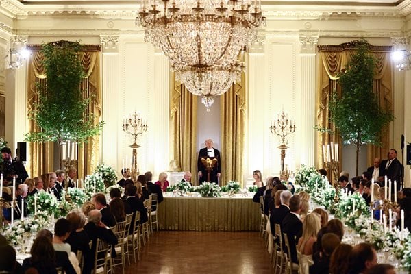 Newsmax CEO Ruddy Among Guests at King Charles State Dinner