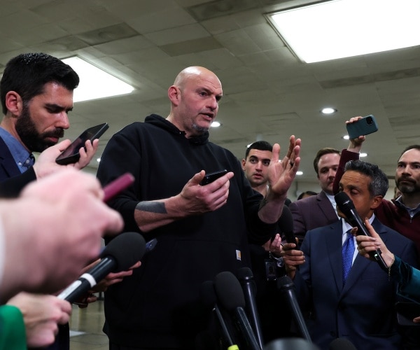 Sen. Fetterman Faults Dems on Iran and DHS