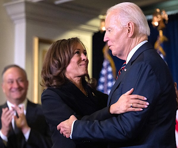 Biden to Harris: You're 'Not Going Anywhere'