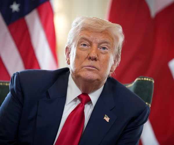 Trump Says He Closes His Eyes in Cabinet Meetings Because They're 'Boring'