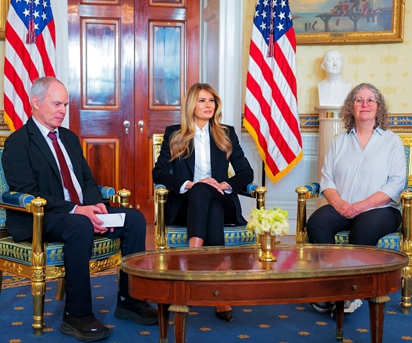 Melania Trump Silences Reporter at Event Honoring Freed Hostages