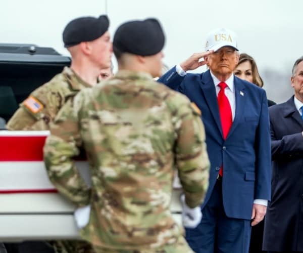 Trump, Vance Attend Dignified Transfer for Fallen Troops