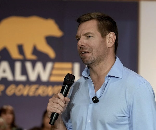 Fellow Dems Urge Swalwell to Quit California Governor's Race, Resign From Congress