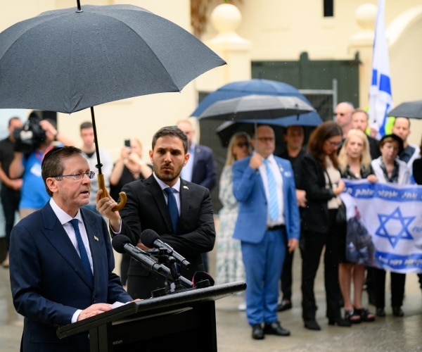 Israel's President Visits Sydney's Bondi Beach