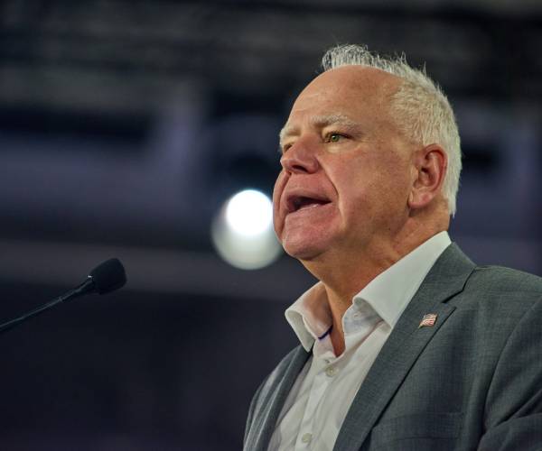 Walz Tries to Walk Back Call to End Electoral College