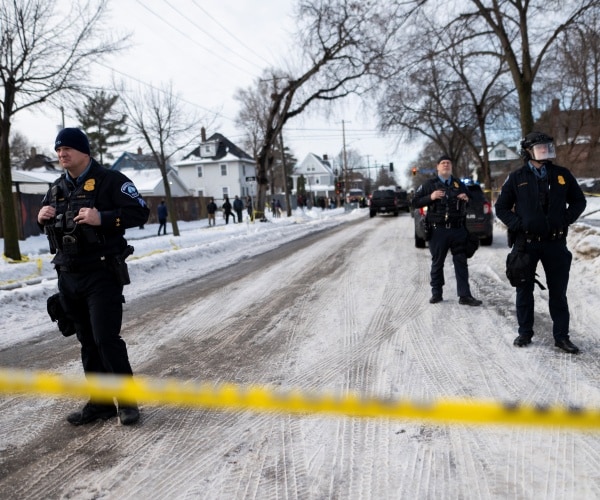 Minn. Dem Gov. Walz Visits ICE Shooting Site
