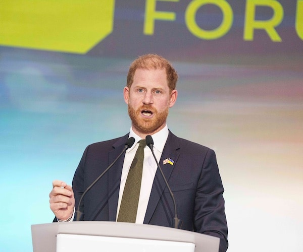 Prince Harry, in Kyiv, to Putin: 'Stop This War'