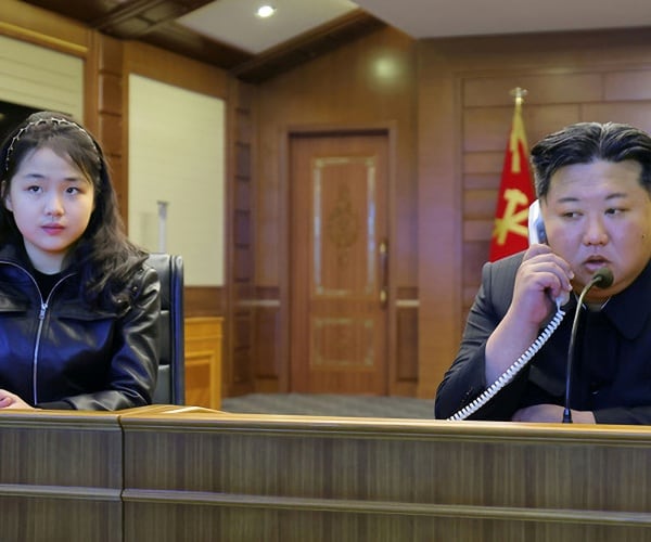 Kim Jong Un Watches Cruise Missile Tests With His Daughter