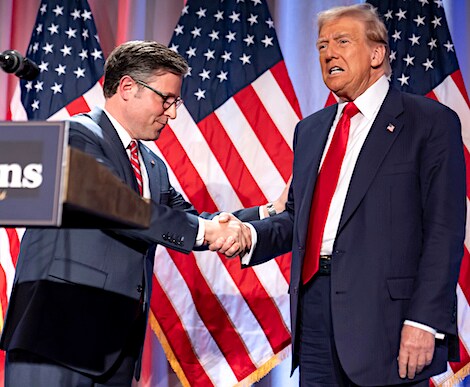 House Speaker, Trump Huddle With GOP on Budget Resolutions