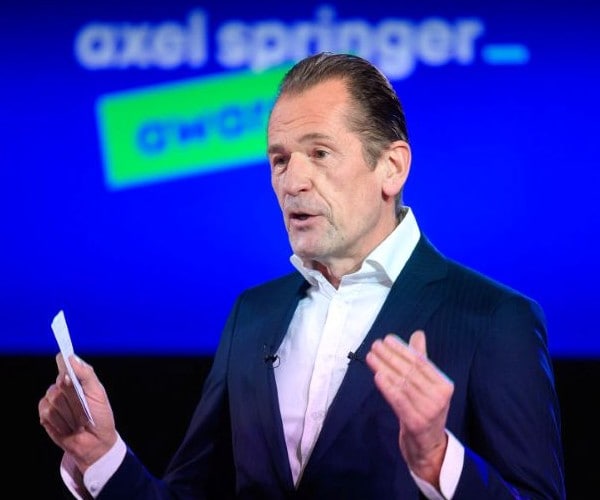 Axel Springer CEO: Iran Conflict Is 'Europe's War' — Backs Trump