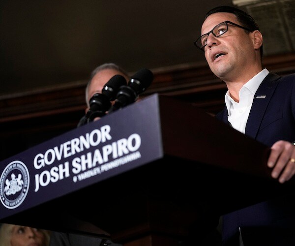 Philly Governor Rails at Israeli Restaurant Protesters