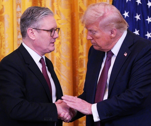 Trump Shares UK SNL Skit Mocking Starmer