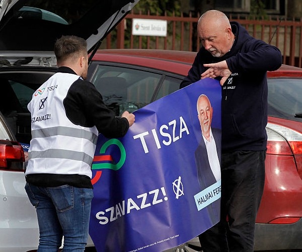 Hungary's Tisza Party Seen Winning Two-Thirds Majority in Parliament