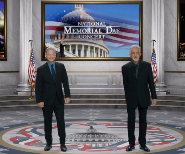 Sinise, Mantegna Return as Hosts of Memorial Day Concert