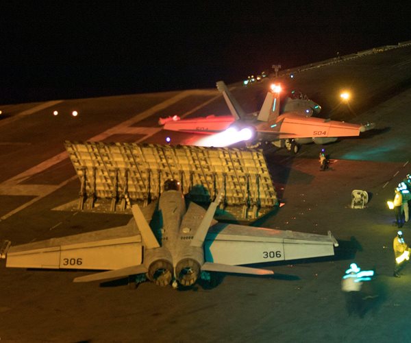 US Moves Carrier Group Toward Mideast Amid Iran Unrest