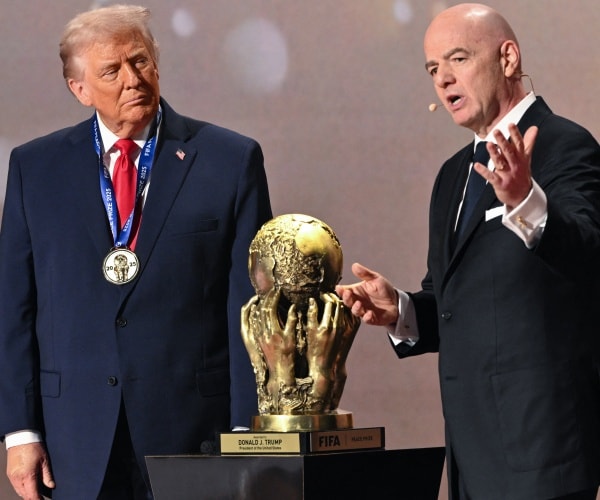 FIFA President Defends Giving Trump Peace Prize