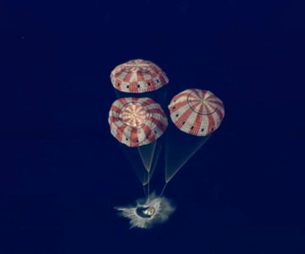 Artemis II Astronauts Splashdown After Historic Moon Flight
