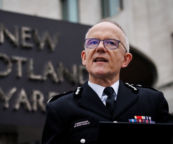 UK Police Chief Says London Getting Safer Despite Trump Remarks on Crime Wave