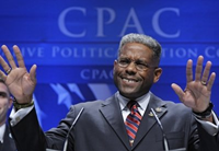 Allen West, attacks, white powder,
liberal, blogger