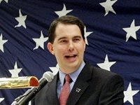 scott, walker, unions, wisconsin, David Horowitz